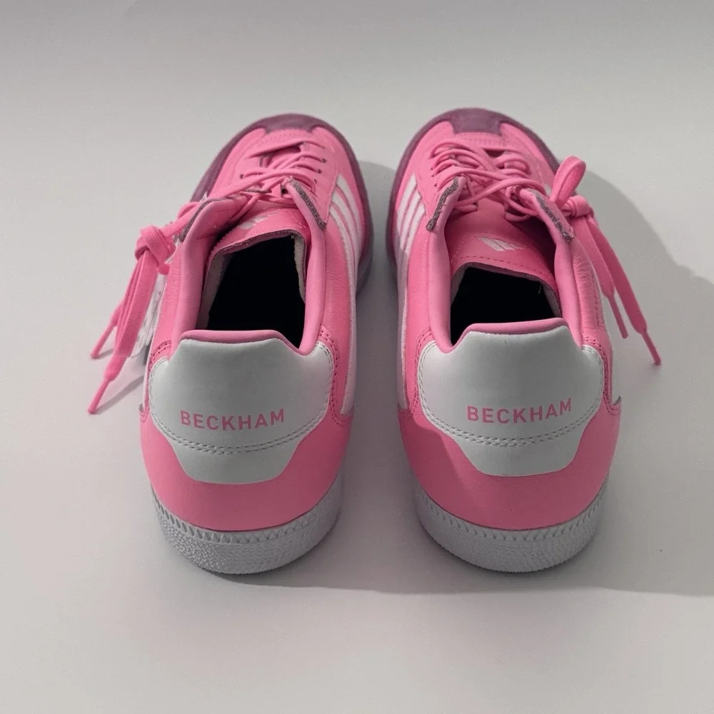 adidas Predator Freestyle Indoor Soccer David Beckham Men's 12 Pink Sneakers